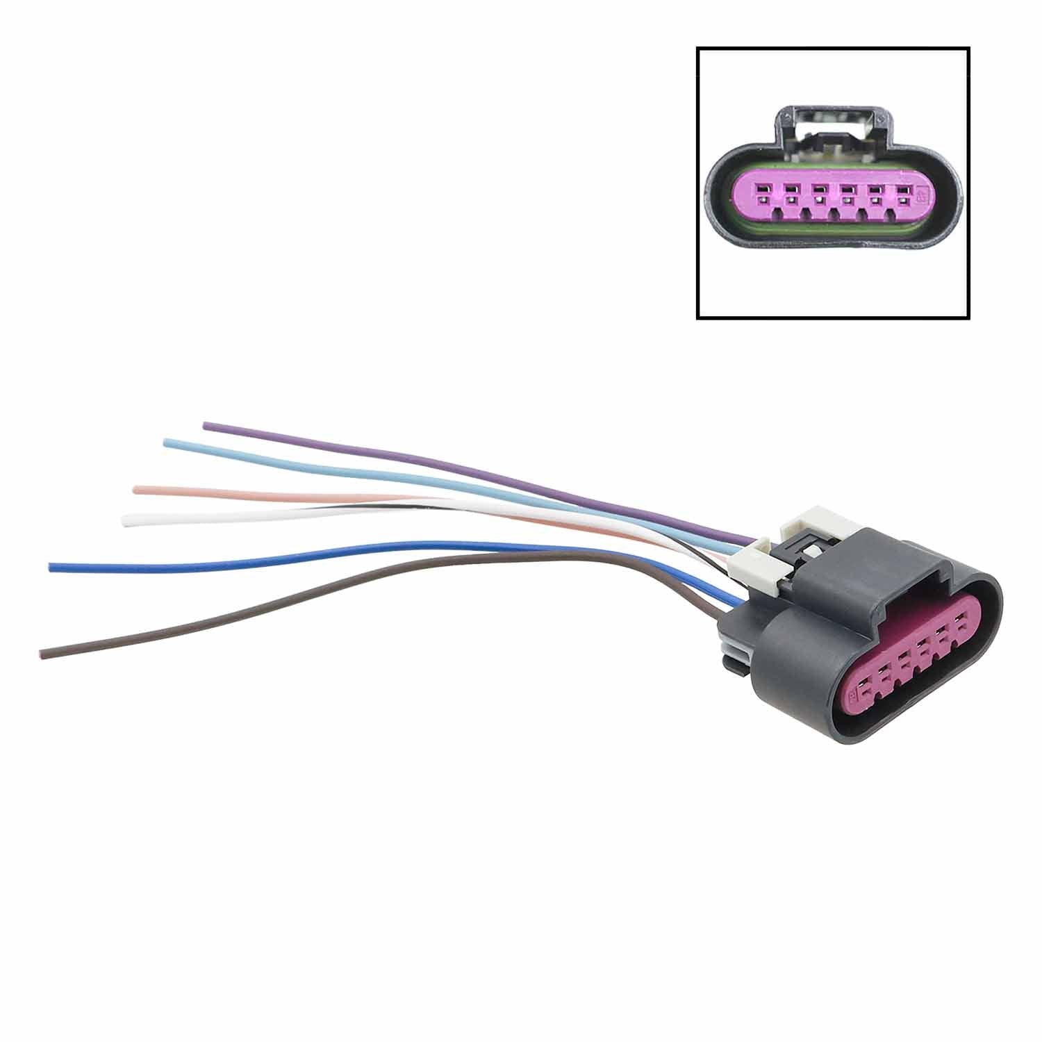 Wire Connector Pigtail LS Gen 4 Accelerator Pedal Position Sensor APP LS3 LS2 LC9 - ICT Billet WPAPP40