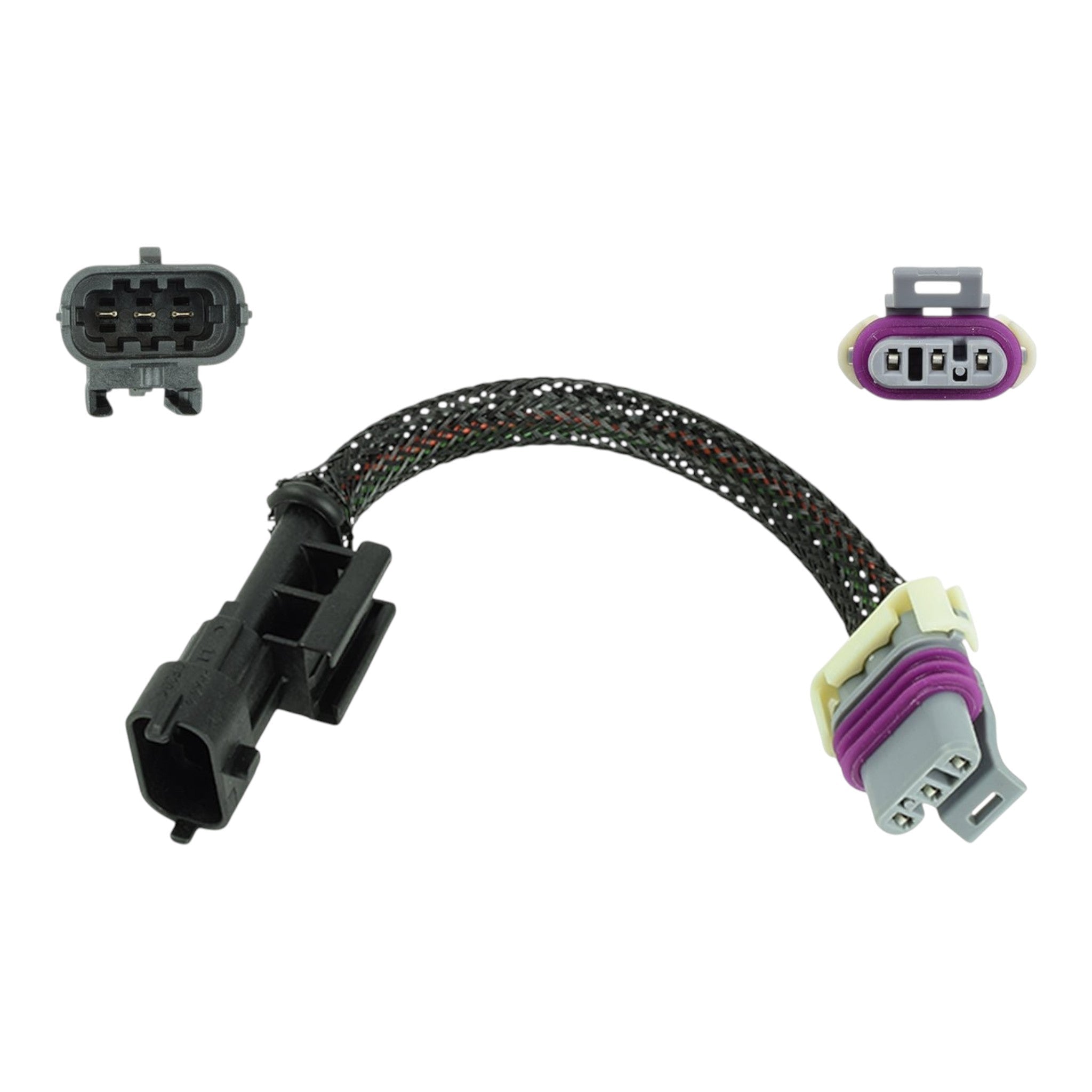 Wire Harness Adapter 6" LS LS3 LSA Gen 4 (IV) Vehicle to Gen 3 MAP Sensor LS1 - ICT Billet WAMAP40-6