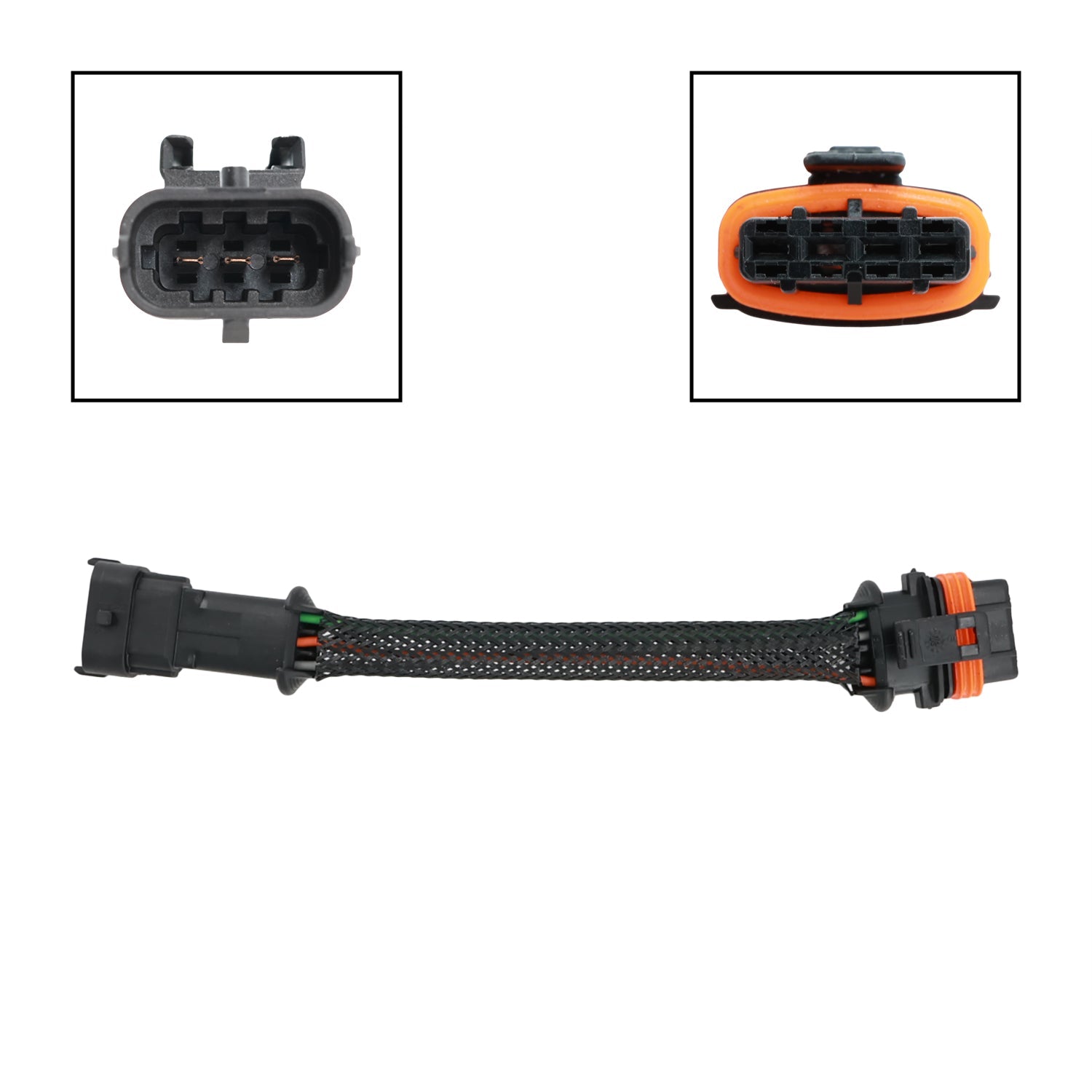 Wiring Harness Adapter 6" Ls Gen 4 (IV) Vehicle to Hellcat Map Sensor - ICT Billet WAMAP901 - 6