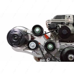 551135-3-R4 LSA Supercharger High Mount A/C GM R4 Compressor Bracket Kit CTS-V ZL1 6-Rib