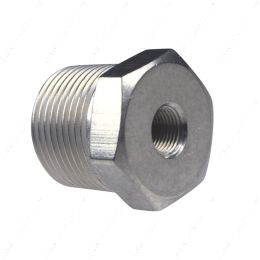 1/8" NPT Pressure/Temp Port Black Details about   2PC AN8 Male to 8AN Male Straight Fitting 