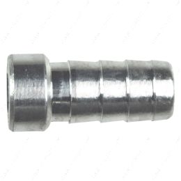 AN617-06 3/8" Aluminum Weld Barb - Weldable Fitting Nipple .375" Hose