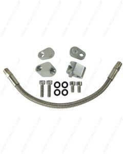 LS Coolant / Steam Port Crossover Hose Kit (LS1 Throttle Body Bypass)