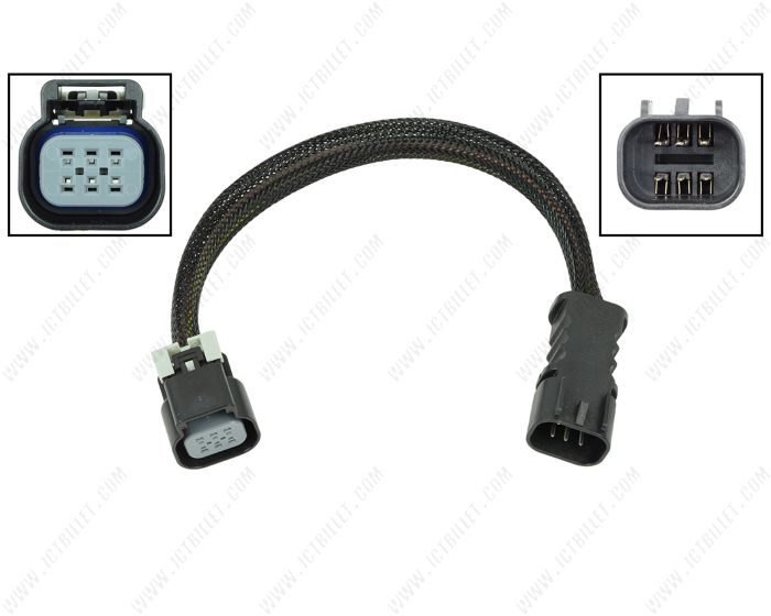 ICT Billet LT Gen 5 Throttle Body Extension DBW 5-Wire 12 inch Compatible with GM RPO codes 5.3 6.2 LT1 L83 L86 LT4 WETHB50-12 